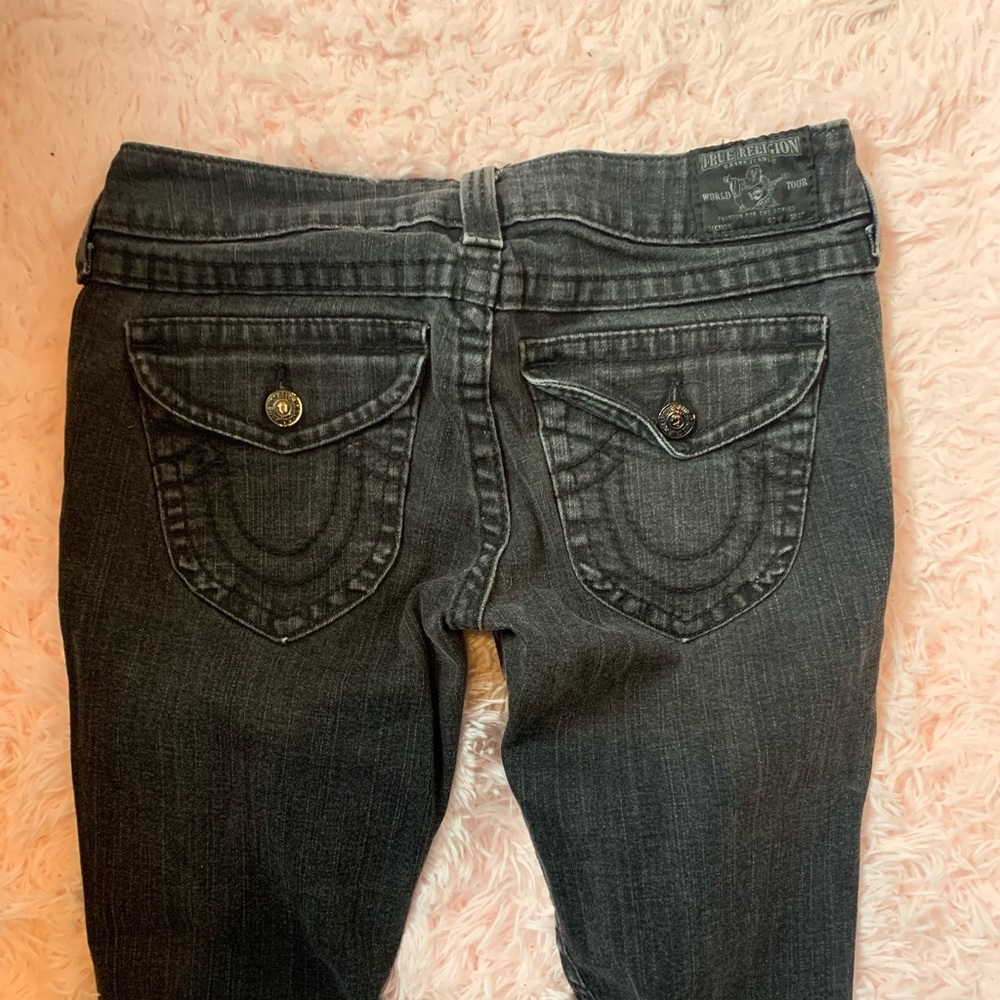 black true religion jeans